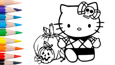 Cute:5mhz6lr1ris= Hello Kitty Coloring Pages