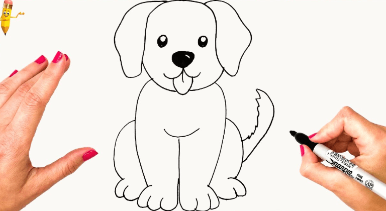 Easy:8issvuaotbc= How to Draw a Dog