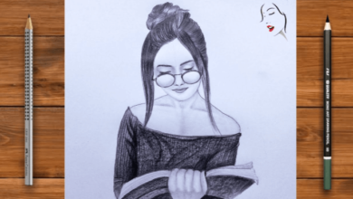 Girl: O9aveqjnvau= Drawing