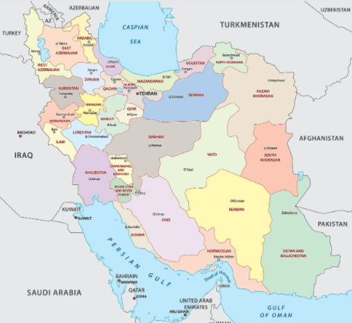 World Map:Pilkzxeiyac= Iran Map