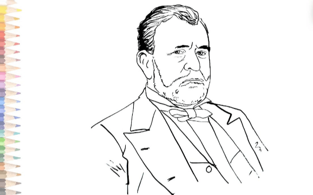 Drawing:3fzibwgqaz4= Ulysses S Grant