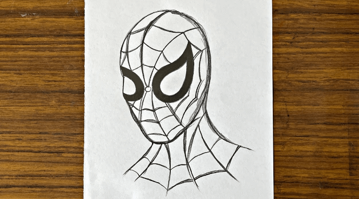 Drawing:7barsug8u0w= Easy:7barsug8u0w= Spider Man