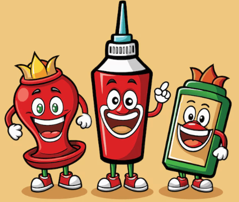 Clip Art:5ioyh7_Yyh0= Ketchup Bottle