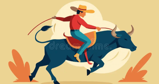 Clip Art:-Aga7xfi5rs= Bull Riding