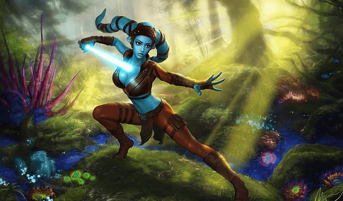 Fan Art:3gnrmyzcrme= Aayla Secura