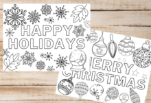 Free Printable:0n0rcrdezce= Holiday Coloring Pages