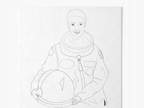 Drawing:Isnsipfikoi= Mae Jemison