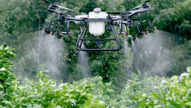 Crop Spraying Drones