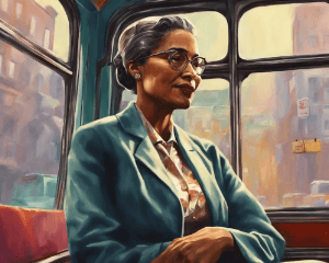 Portrait:-Ikiqwdgltu= Rosa Parks